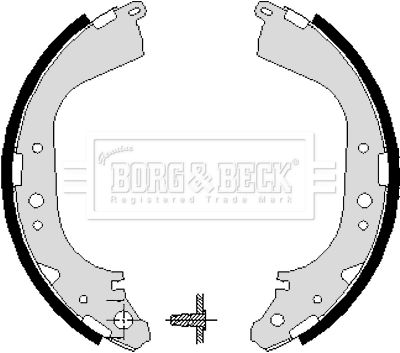 BORG & BECK Jarrukenkäsarja BBS6193